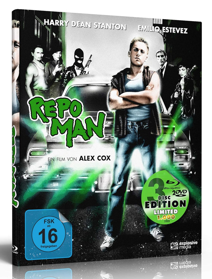 Repo Man - Mediabook (+ 2 DVDs) [Blu-ray], Blu-ray