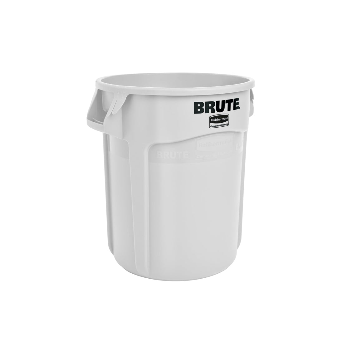 Rubbermaid Commercial Brute Round Container 75.7L - White, Weiss 76 L