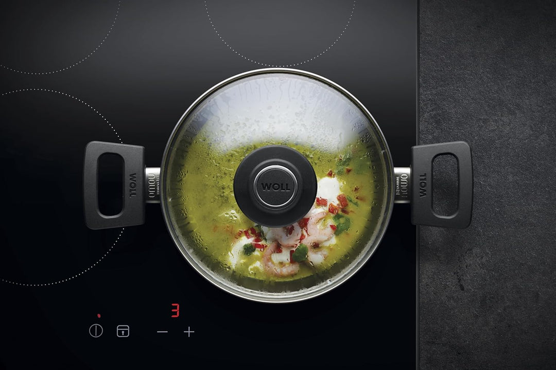 Woll Nowo-Titanium Induktion GussTopf, Andere, 20 cm, Schwarz 20 cm, 12 cm hoch, 3.0 Liter, 20 cm, 1