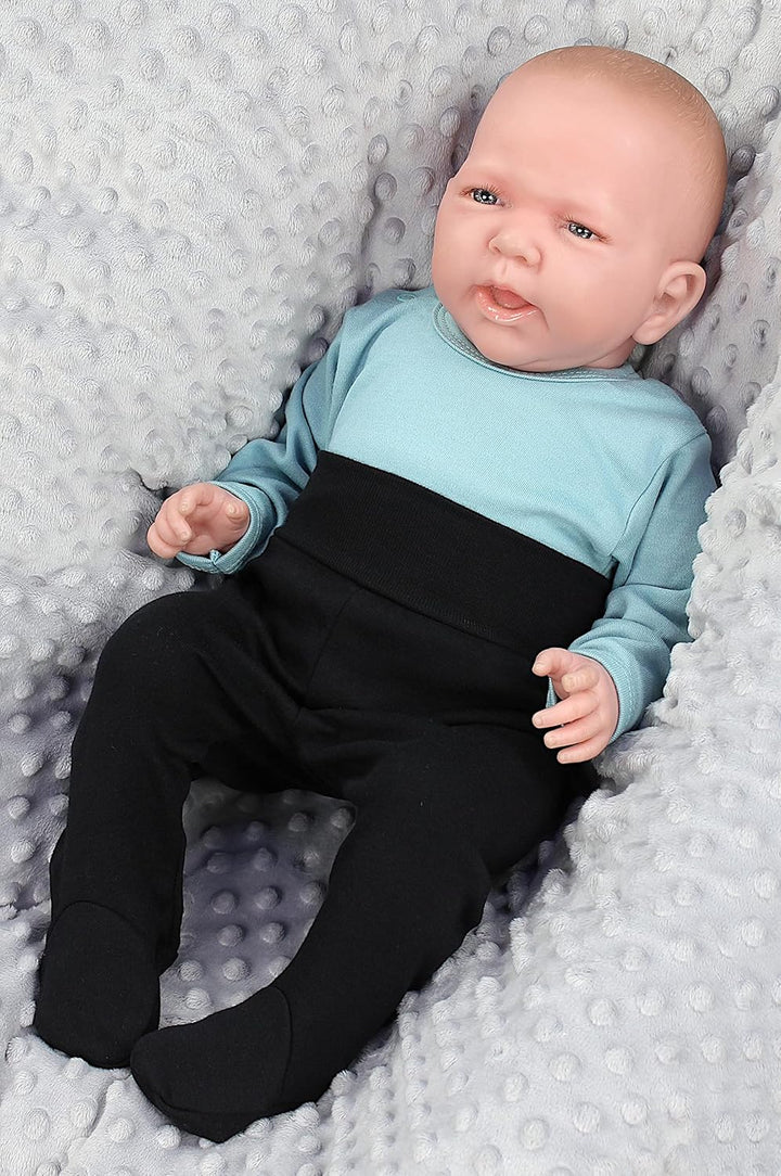 TupTam Baby Body Langarm – Weicher Body Baby 5er Pack aus Baumwolle, Unifarben, OEKO-TEX Zertifizier