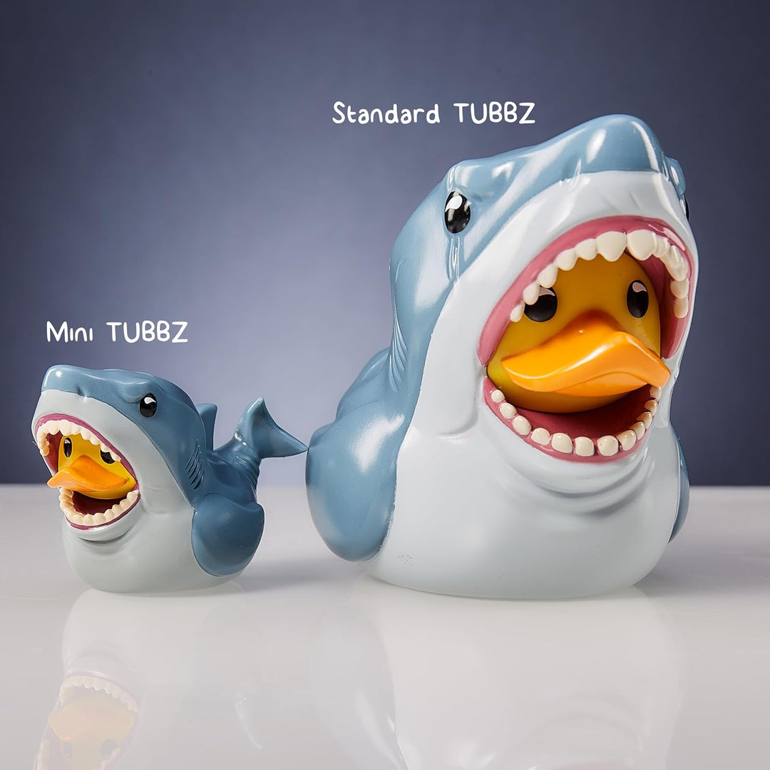 TUBBZ Mini Bruce Sammelbare Vinyl-Gummiente - Offizielles Jaws-Merchandise - Thriller-Fernsehen & Fi