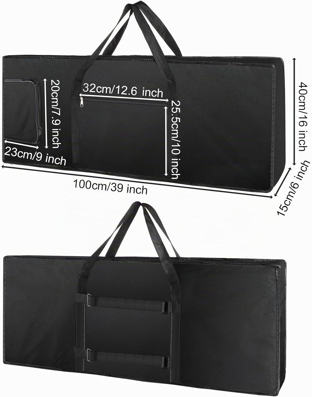 Lawei 61 Key Keyboard Tasche Keyboardtasche Tragbar Keyboard Piano Soft Bag Portable Wasserdicht Key