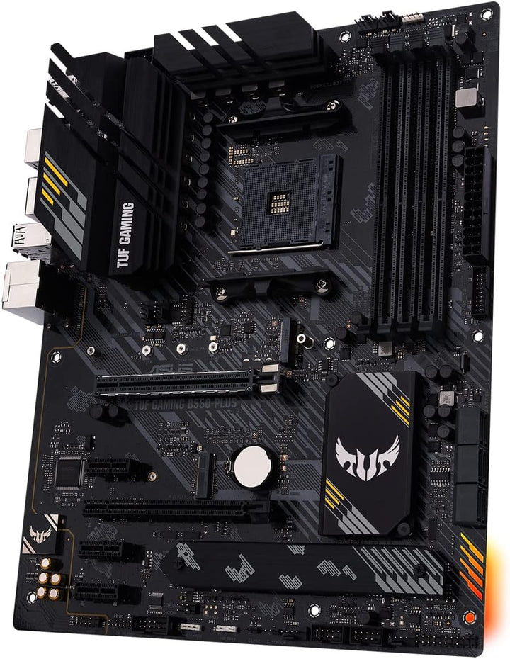 ASUS TUF Gaming B550-Plus Mainboard Sockel AM4 (ATX, Ryzen, PCIe 4.0, 2x M.2, 2Gbit/s Ethernet, SATA