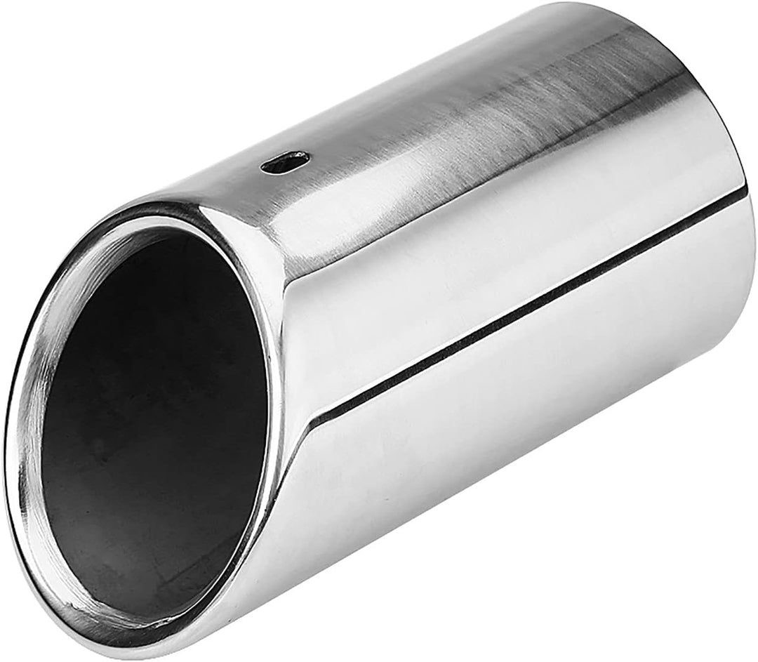 Auto Auspuff Endrohr, Fydun 1 Paar Edelstahl Auspuff Endschalldämpfer Endrohr Spitze Endrohr Ersatz