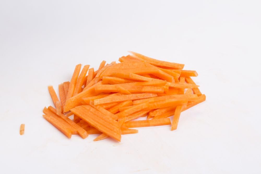 HENDI Mandoline, V-Shape, Gemüseschneider, Pommesmesser, Juliennescheider, Einfache Einstellung der