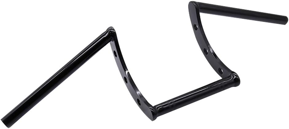 Motorrad Lenker 22 mm,Z Lenker Universal für Drag Custom Bobber Chopper Cruiser Softail Dyna Sportst