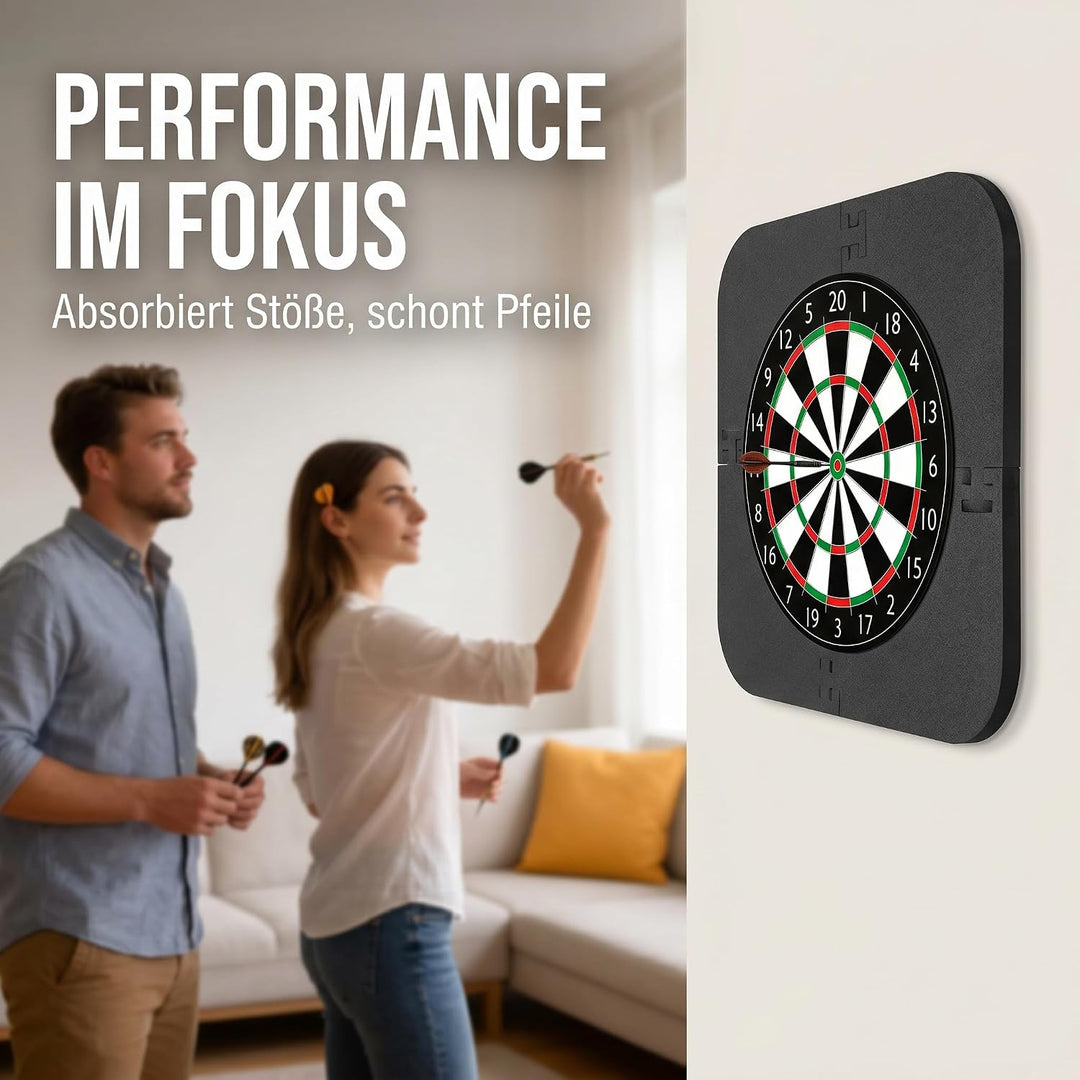 Dartscheibe Schutzring, Eva Surround Auffangring Dartboard Protective | Eva, 66x45x2,5cm Dartscheibe
