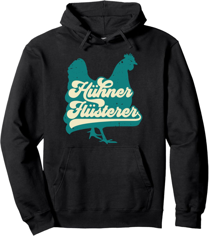Geschenk für Landwirte und Bauern Retro Hühnerflüsterer Pullover Hoodie