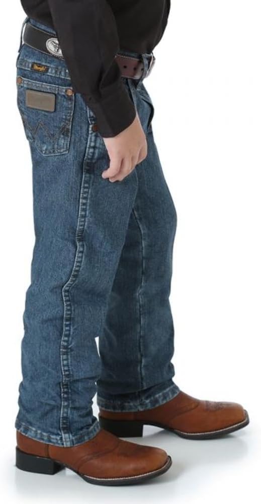 Wrangler Boys' Big 13mwz Cowboy Cut Original Fit Jean 2 Jahre/S Subtle Worn, 2 Jahre/S Subtle Worn