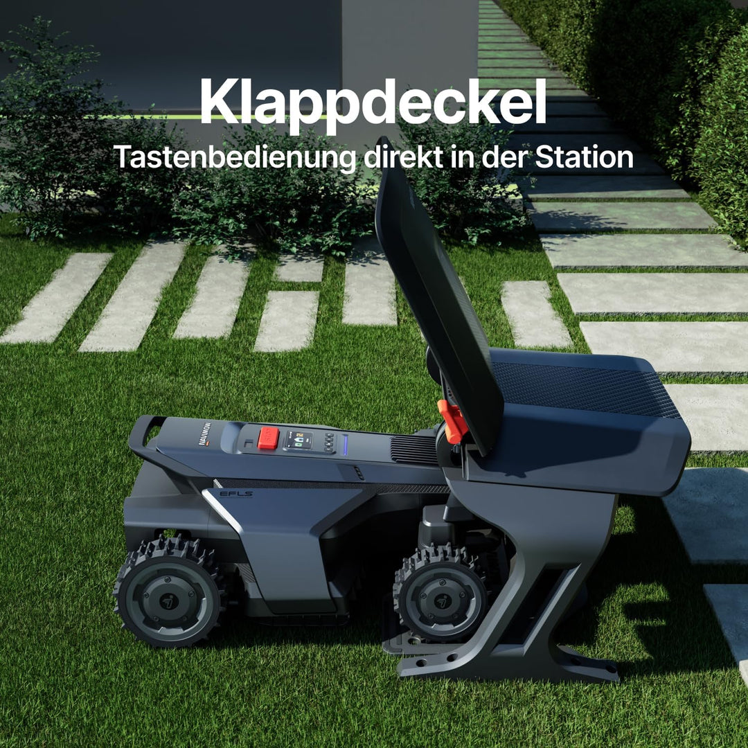 Segway Navimow Garage X, Faltbare Garage für X420 Mähroboter, Keine Signalblockierung, Schutz vor So