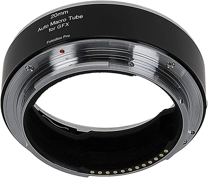 Fotodiox Pro 20mm Automatic Macro Extension Tube Compatible with Fujifilm GFX G-Mount Cameras Auto E