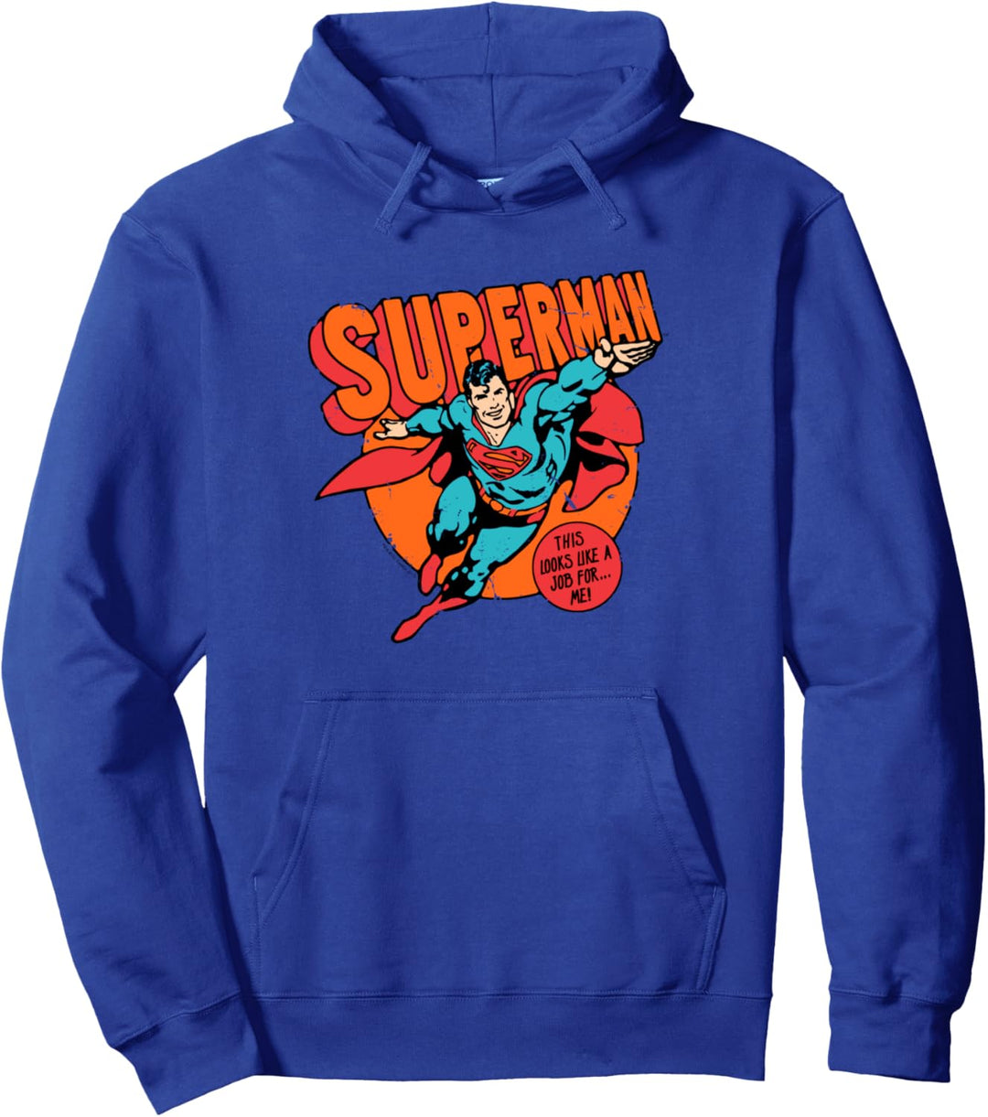 Superman Job For Me Pullover Hoodie