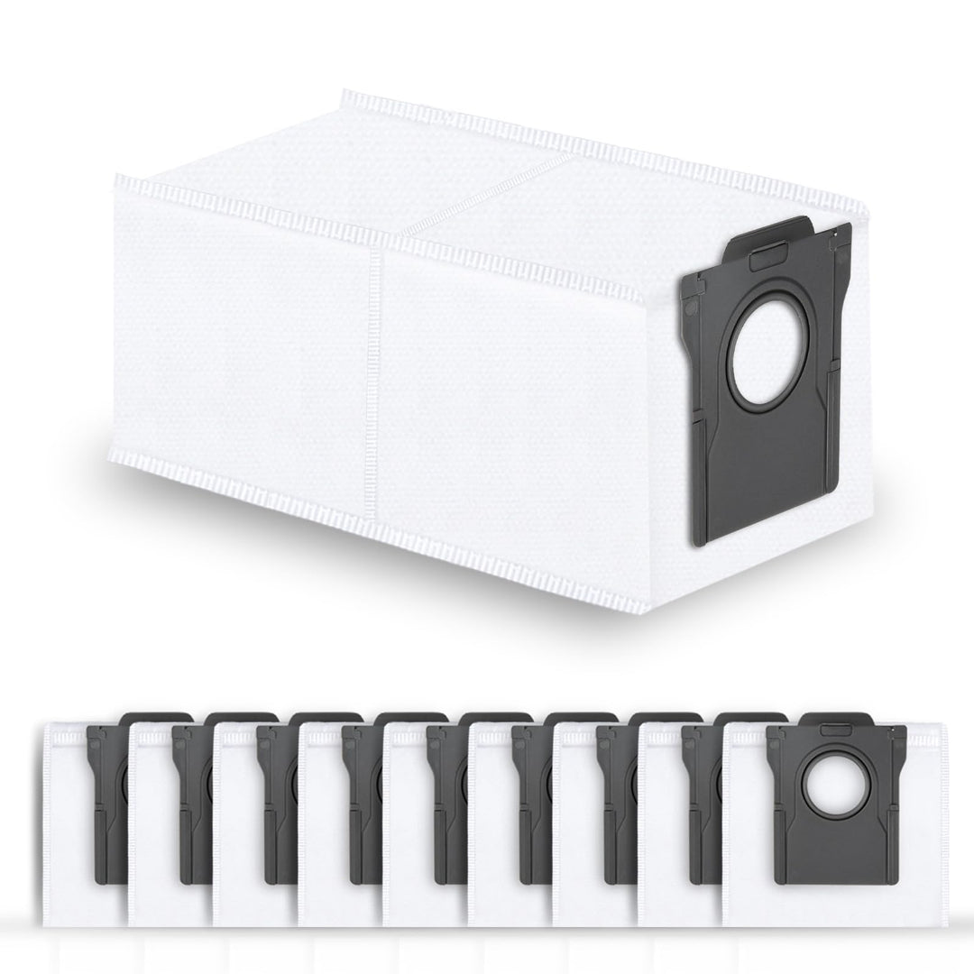 10 Stück Staubbeutel für Dreame L10s Pro Ultra Heat / X40 Ultra Complete Roboter Staubsauger, 3,2L G