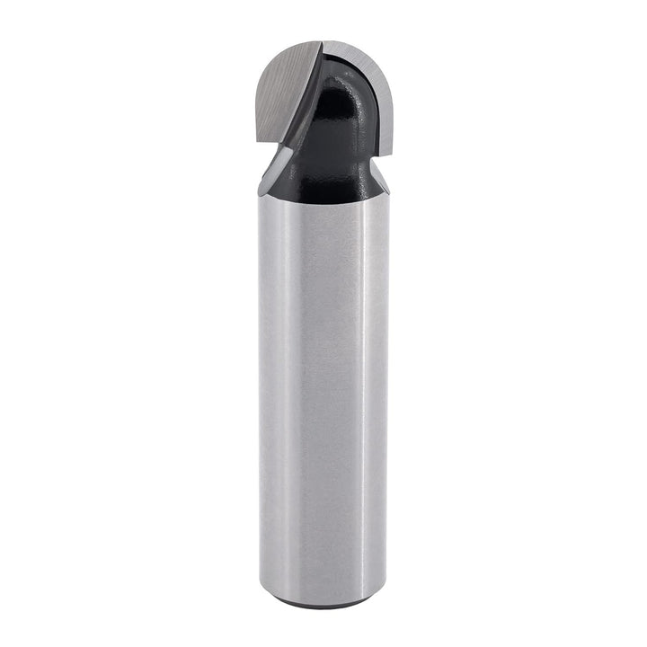 ENT 12368 Hohlkehlfräser HW, Schaft (S) 12 mm, Radius (R) 6,35 mm, D 12,7 mm, NL 9,5 mm, SL 40 mm, H
