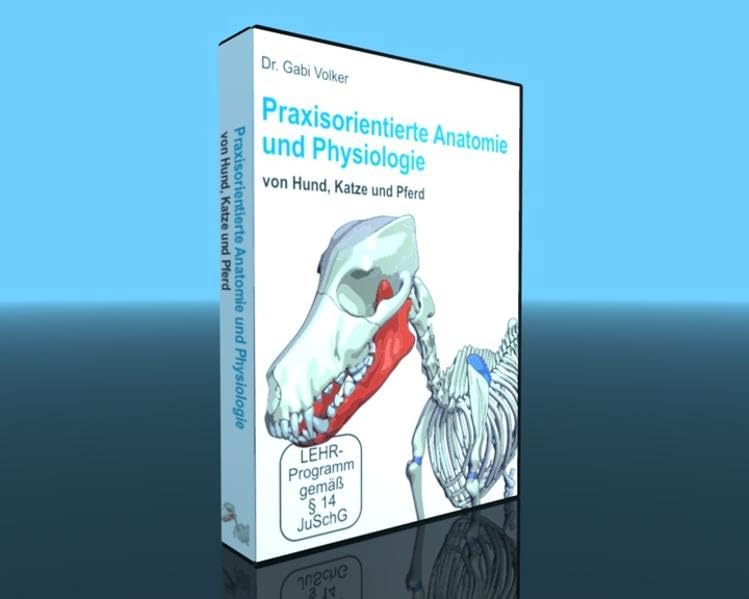 Praxisorientierte Anatomie und Physiologie von Hund, Katze und Pferd: Paketangebot 4 DVD's, DVD