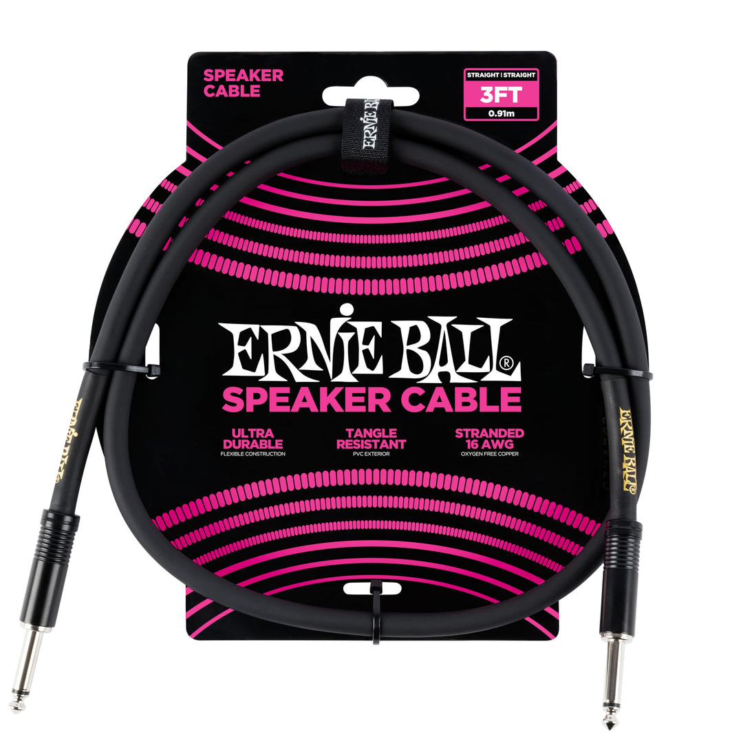 Ernie Ball Lautsprecherkabel, gerade/gerade, 91 cm, 91 cm