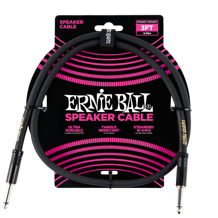 Ernie Ball Lautsprecherkabel, gerade/gerade, 91 cm, 91 cm