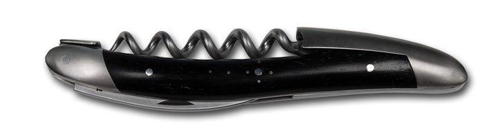 Forge de Laguiole Sommeliermesser | Dreiteilig - Ebenholz - Finish Matt Finish Matt Finish Matt, Fin