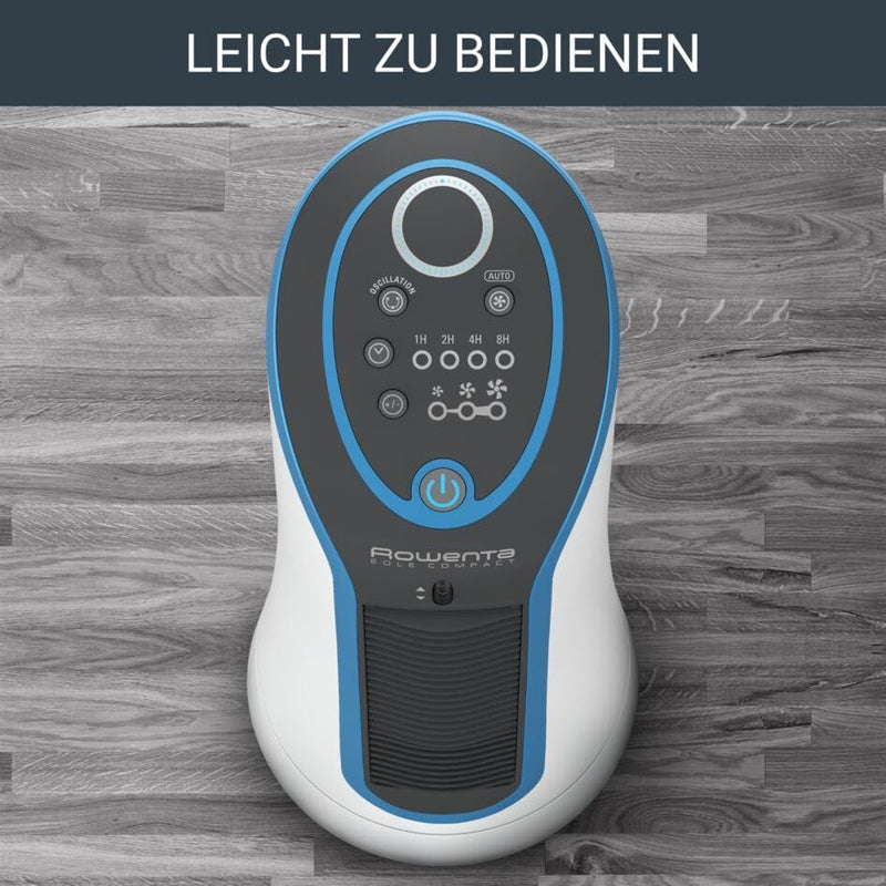 Rowenta VU6210 Eole Compact Turmventilator | 3D-Luftstromtechnologie | Optimale Kontrolle | einfache