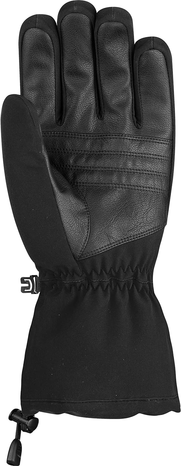 Reusch Damen Kondor R-tex extra Warmer, wasserdichter und atmungsaktiver Skihandschuh 7.5 Schwarz, 7