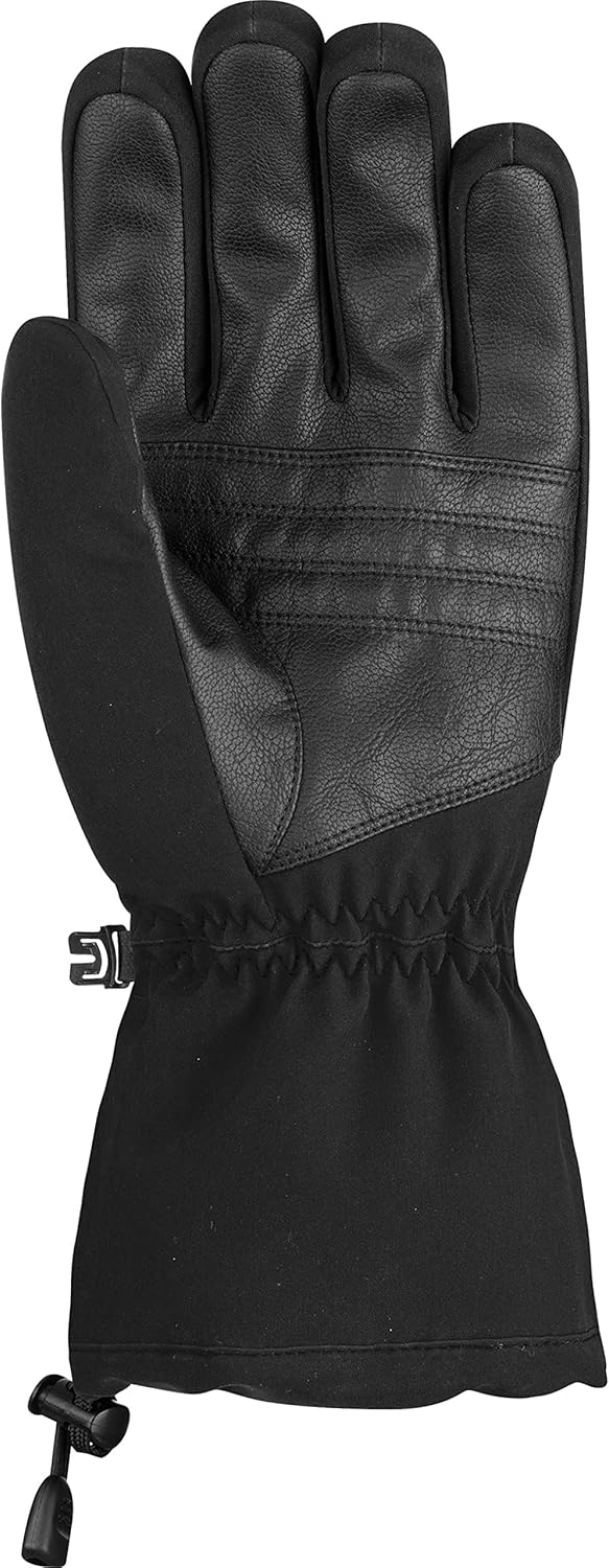 Reusch Damen Kondor R-tex extra Warmer, wasserdichter und atmungsaktiver Skihandschuh 10 Schwarz, 10