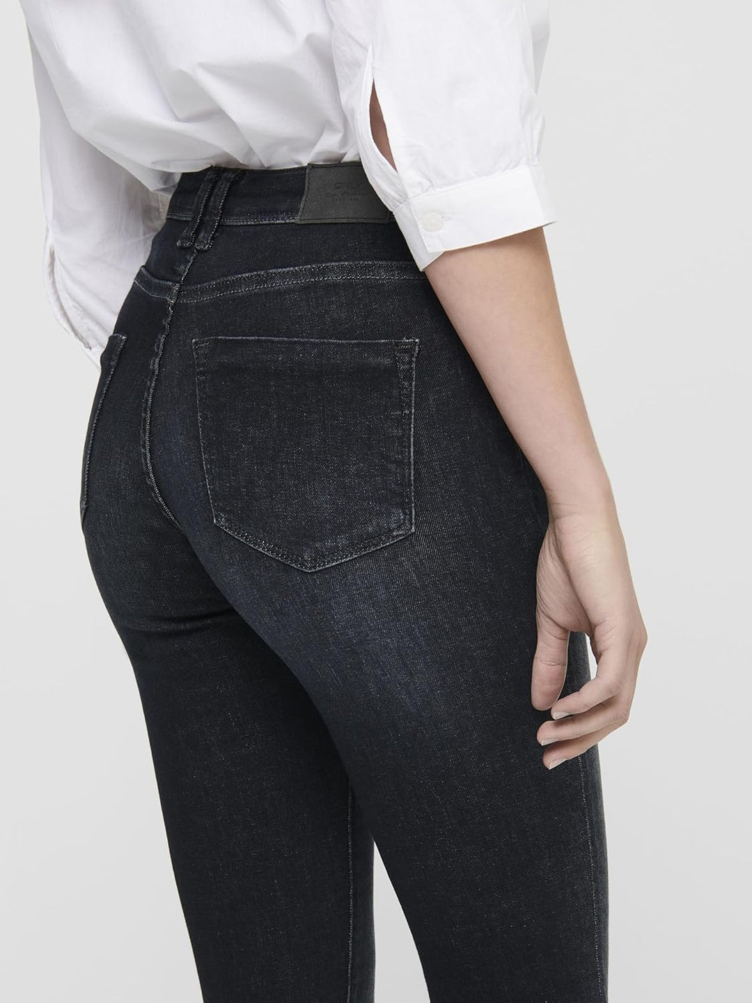 ONLY Female Skinny Jeans ONLROYAL Mittlere Taille Skinny Fit Jeans XS / 30L Black Denim, XS / 30L Bl