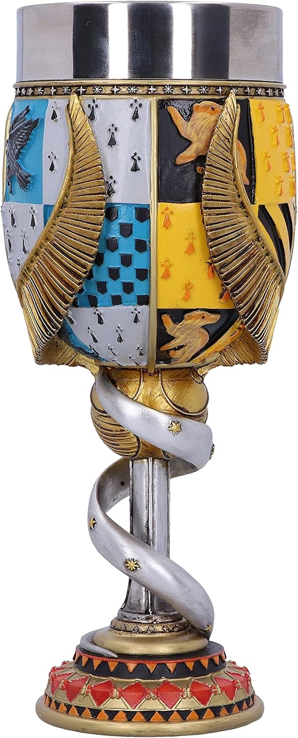 Nemesis Now Harry Potter Golden Snitch Quidditch Collectable Goblet, Kunstharz, Gelb, 1 Stück (1er P