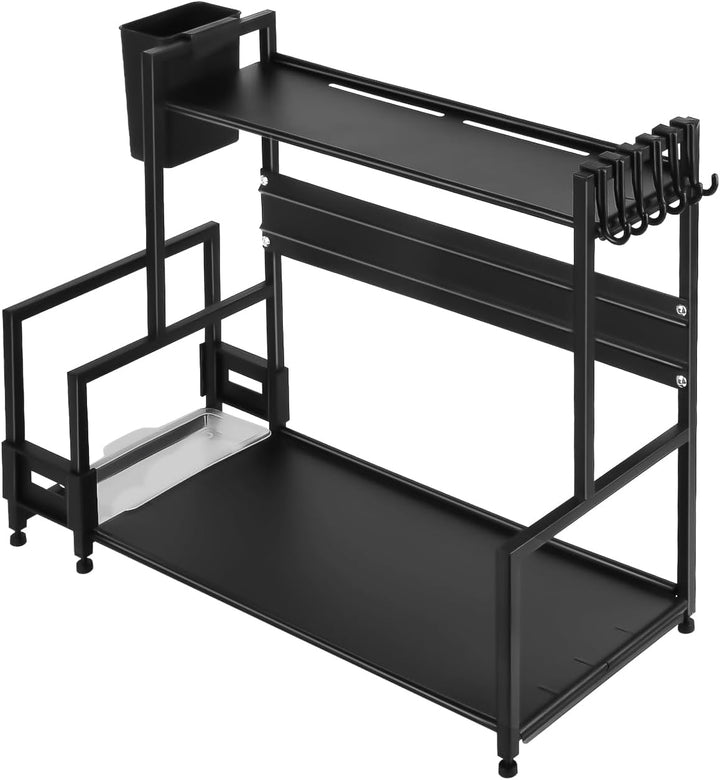 LANTUS Aufbewahrung unter der Spüle, Badezimmer oder Waschküche, ausziehbare Schublade, grosses Fass