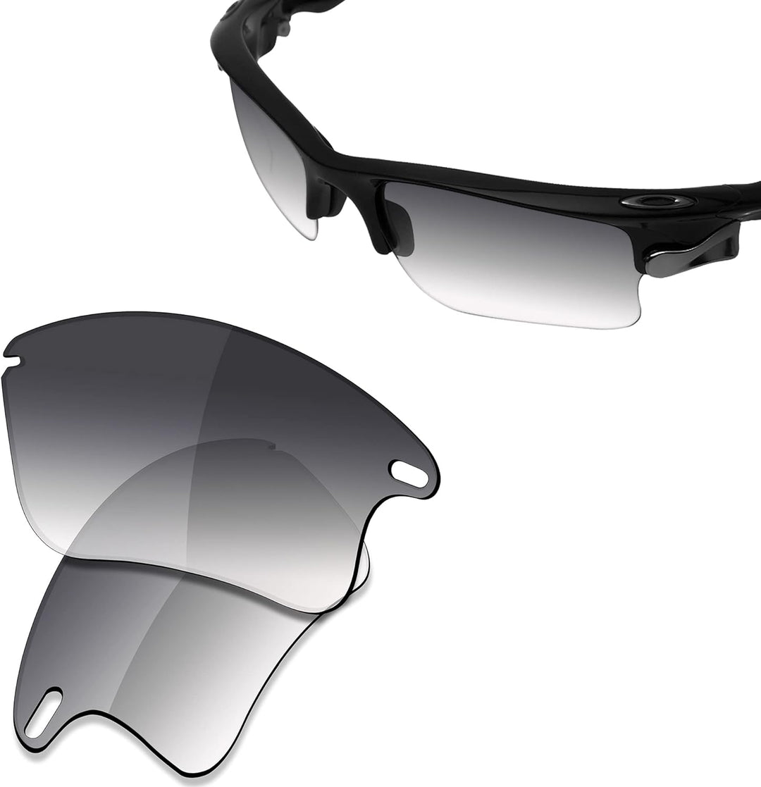 Saucer Premium-Ersatzgläser und Gummi-Kits für Oakley Fast Jacket XL OO9156 Sonnenbrillen High Defen