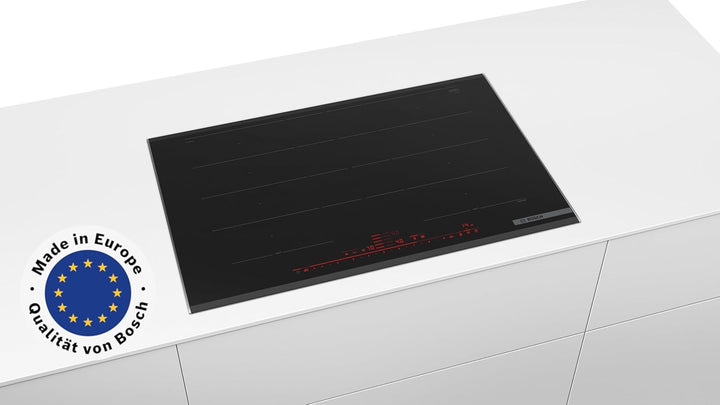 Bosch Hausgeräte PXY875DC1E Serie 8 Induktionskochfeld, 80cm breit, FlexInduction freie Platzwahl, M