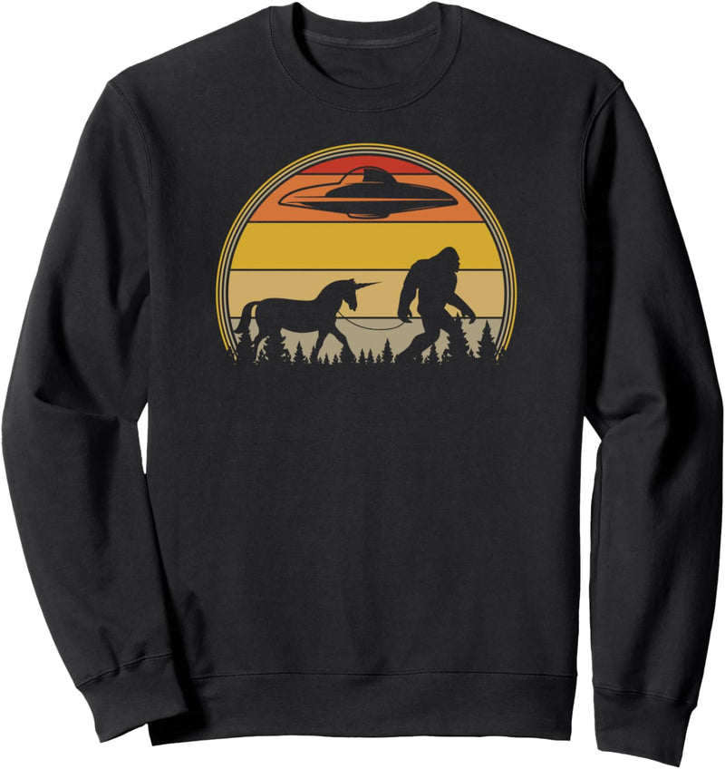 Einhörner, Ausserirdische, UFOs, Bigfoot Sweatshirt