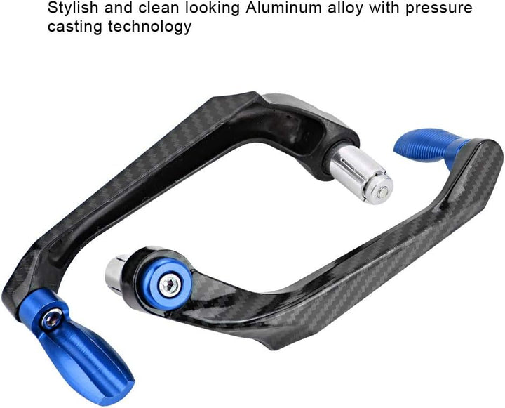 Hapivida Motorrad Lenker Schutz 7/8 Zoll 22 mm Universal Motorrad Hebelschützer CNC Aluminium Lenker