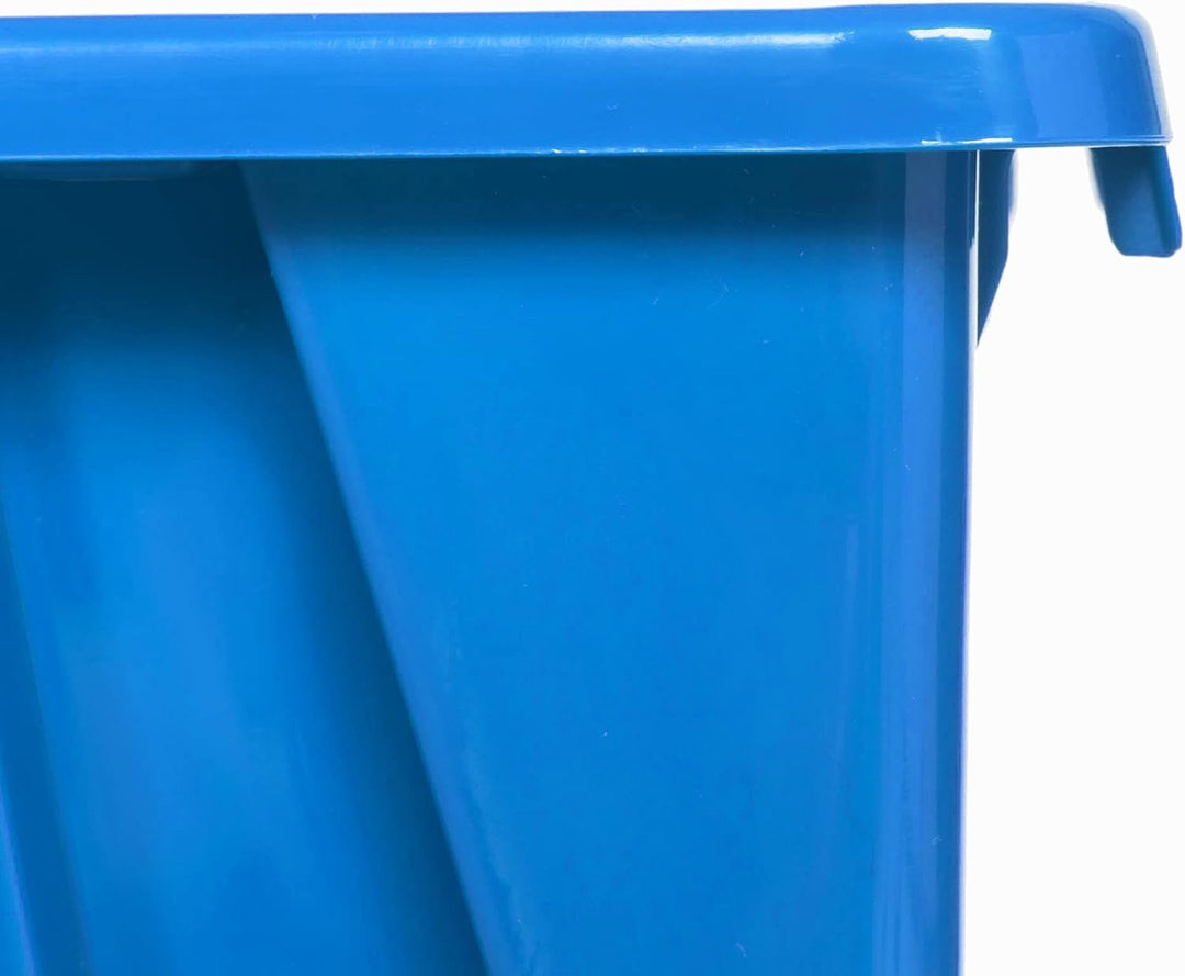 Lagersystem Wandregal 770 x 780 mm | 82 stck. Box | Stapelboxen Schüttenregal Sichtlagerkästen | Ext