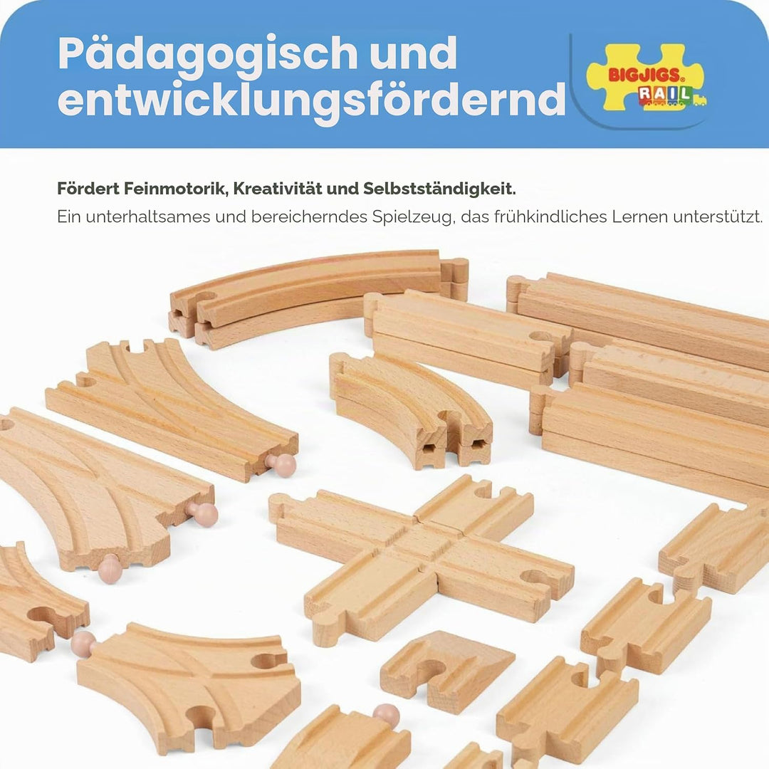 Bigjigs Rail Holzschienen Set