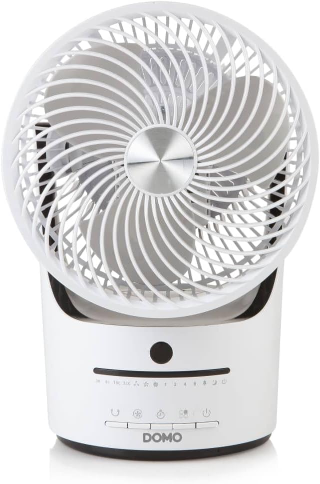 DOMO DO8148 Tischventilator 45W (Ø x H) 20.3mm x 34cm Weiss