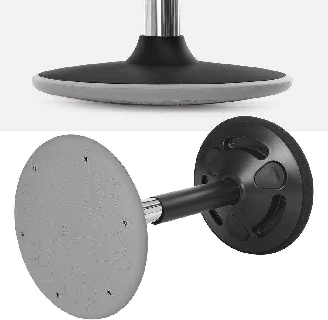 SONGMICS Bürohocker, ergonomischer Arbeitshocker, Sitzhocker, 360° Drehstuhl, höhenverstellbar 50-65