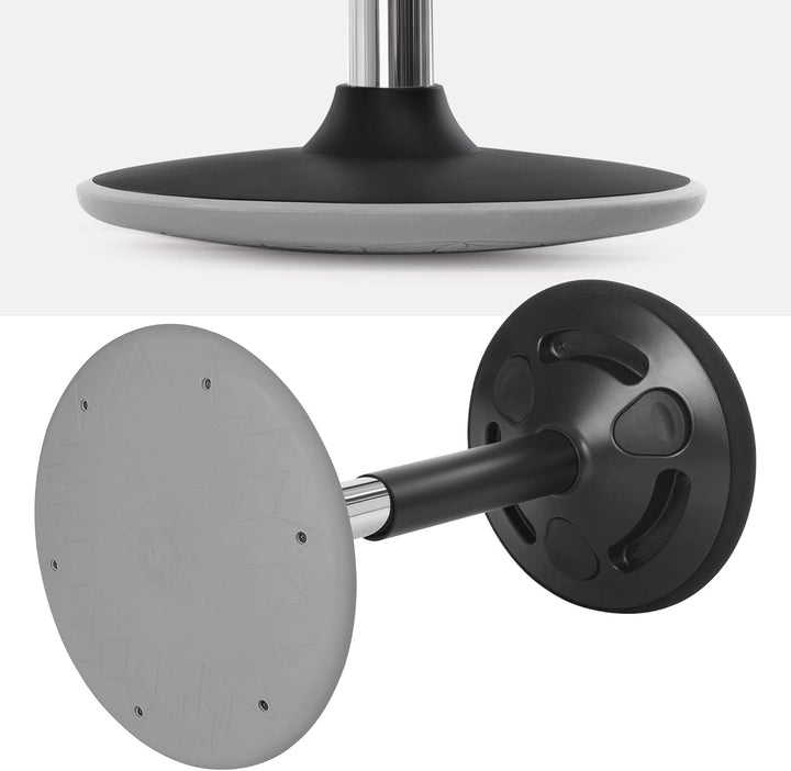 SONGMICS Bürohocker, ergonomischer Arbeitshocker, Sitzhocker, 360° Drehstuhl, höhenverstellbar 50-65