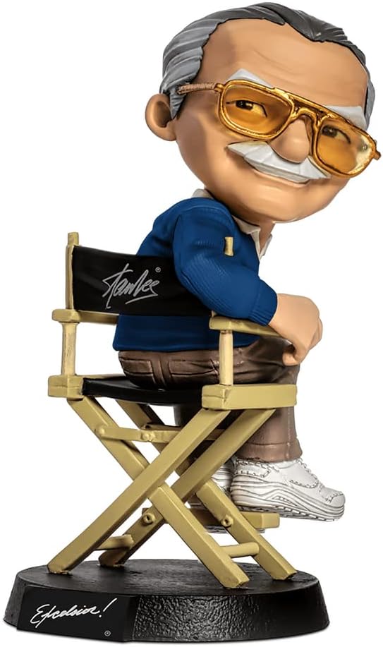 Iron Studios - Minico Figurines: Stan Lee (Stan Lee POW! Blue) Figure