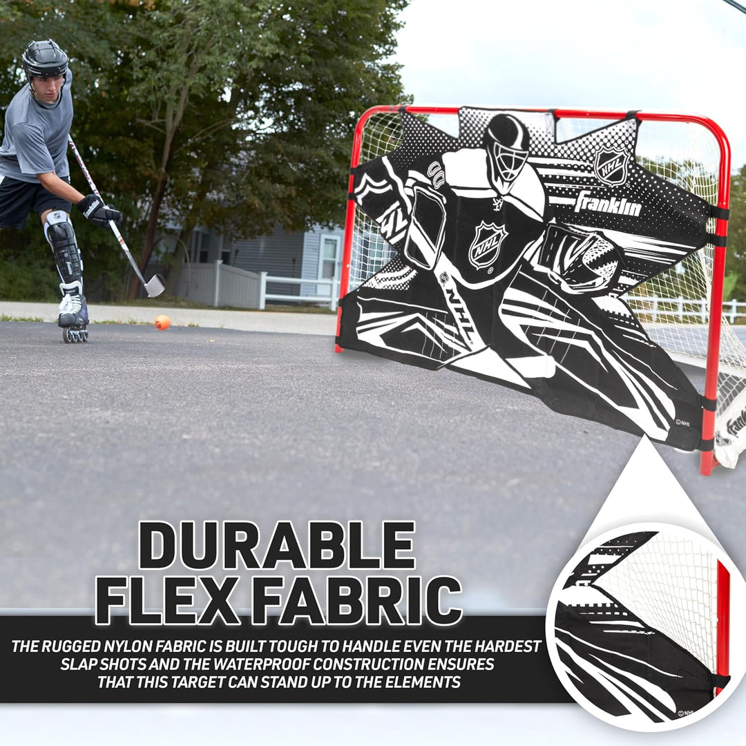 Franklin Sports Championship Zoll Hockey Schiessziel, NHL - Tor 182,9 x 121,9 cm, 182,9 x 121,9 cm
