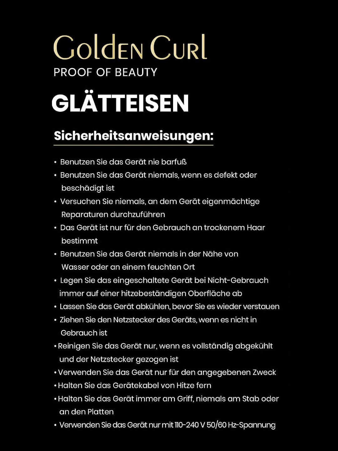 Glätteisen Locken und Glätten Haarglätter - 5 Jahre Sorgenfreiheit - Haar Styling Hair Straightener