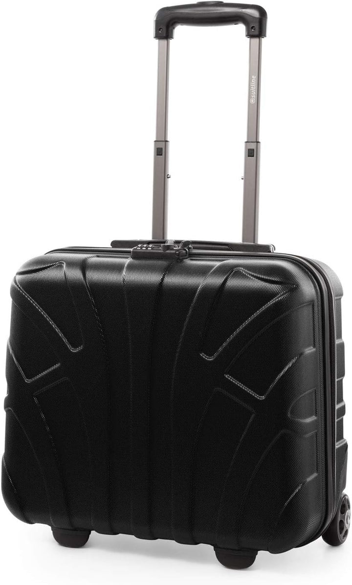 SUITLINE – Pilotentrolley Hartschale, Business Trolley, Kabinengepäck, Handgepäck Trolley, Pilotenko