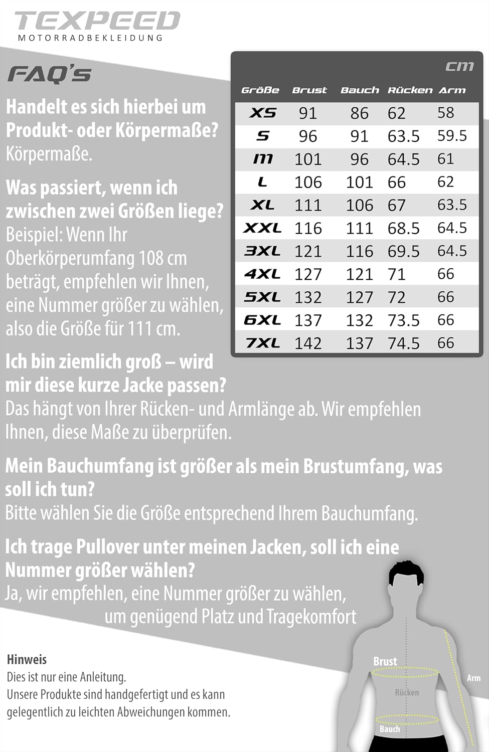 TEXPEED Marlon Brando Fransen Quasten Chopper Motorrad lederjacke herren mit protektoren - Mit Origi