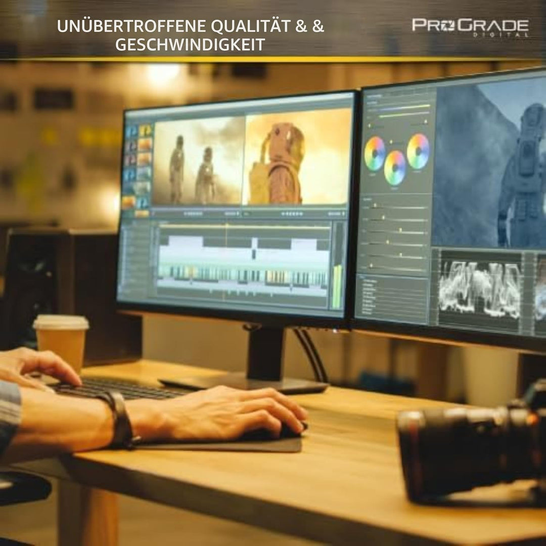 ProGrade Digital CFexpress 4.0 Typ B Speicherkarte für Kameras, optimiert für Express-Übertragung vo