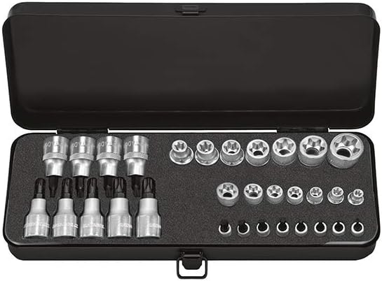 MATADOR Satz Schraubendreher-Einsätze, 6,3(1/4) - 12,5(1/2), 4192 9310 31-teilig Torx®, 31-teilig To