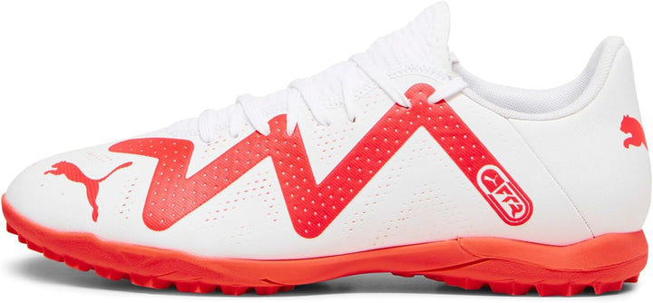 PUMA Herren Future Play Tt Fussballschuh 40 EU Puma White Fire Orchid, 40 EU Puma White Fire Orchid