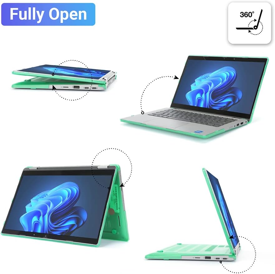 mCover Nur kompatibel mit 2021 ~ 2022 13,3 Zoll Dell Latitude 5320 5330 2-in-1 Windows Laptop Notebo