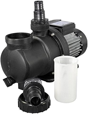 Selbstansaugende Poolpumpe SPS 50 mit Vorfilter & 4,8 m³/h Umwälzleistung - Für Pools bis 20 m³ - En
