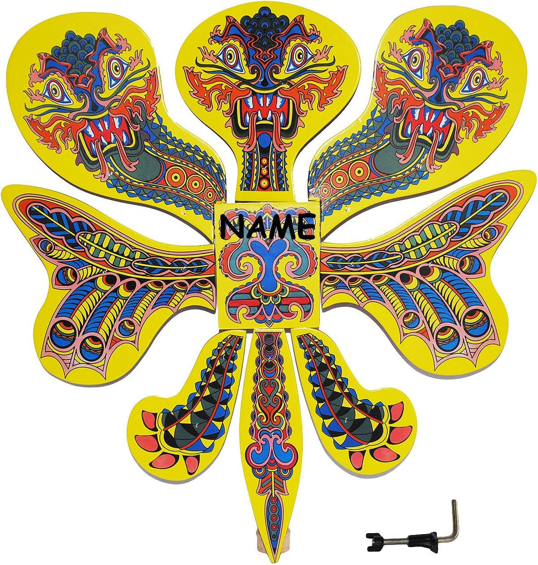 alles-meine.de GmbH Vogelschiessen - Bogenschiessen - Drache / 3 Köpfen bunt 47 cm * 51 cm - Drachen
