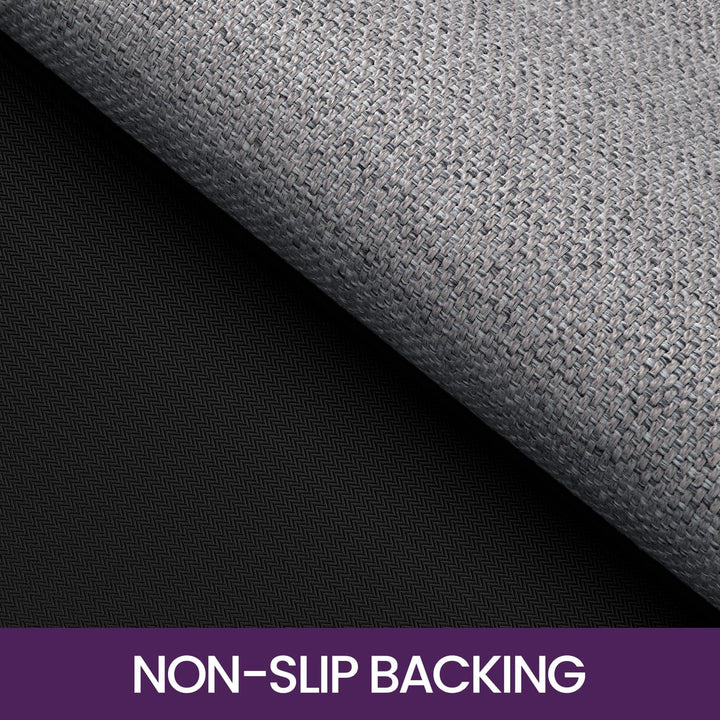 DEXI Schmutzfangmatte Innen 81 x 122 cm, rutschfest Fussmatte waschbar, absorbierend Fussmatte, Dünn