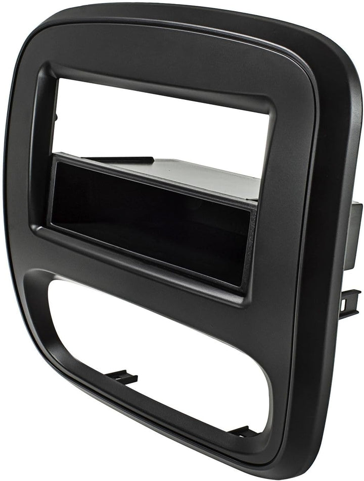 tomzz Audio 2439-003 Doppel DIN Radioblende kompatibel mit Opel Vivaro B ab 2014 Renault Trafic III